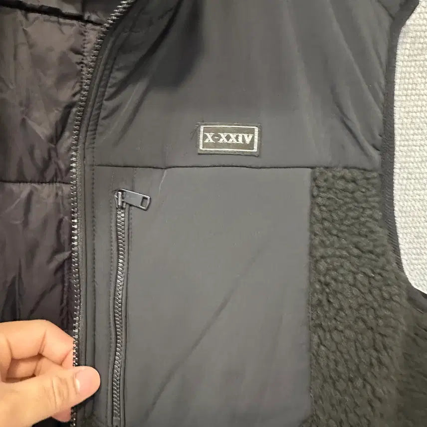 [BUNJANG] JDX Fleece Padded Vest / JDX 플리스 패딩 베스트