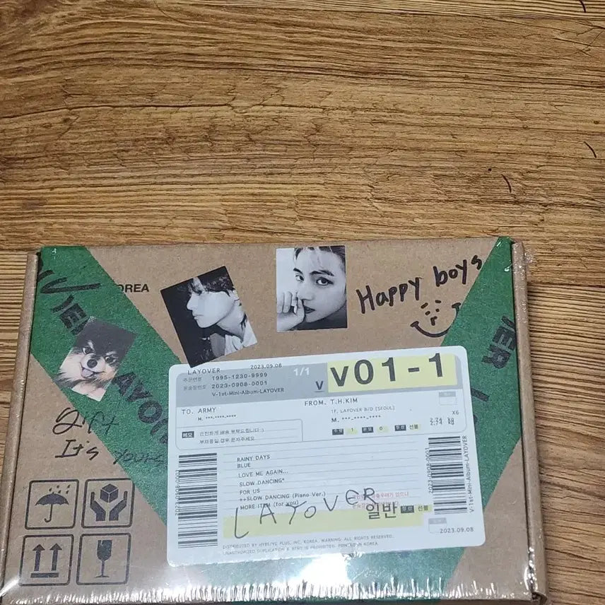 [BUNJANG] BTS V Layover Album 3-Set (3 Versions) Sealed / 뷔 Layover 앨범 3종 세트 (버전별) 미개봉