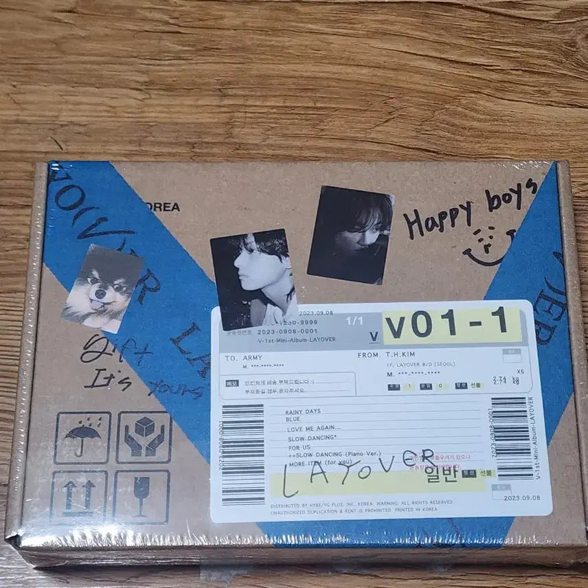 [BUNJANG] BTS V Layover Album 3-Set (3 Versions) Sealed / 뷔 Layover 앨범 3종 세트 (버전별) 미개봉
