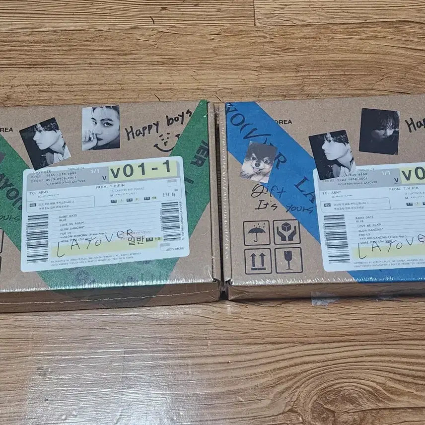 [BUNJANG] BTS V Layover Album 3-Set (3 Versions) Sealed / 뷔 Layover 앨범 3종 세트 (버전별) 미개봉