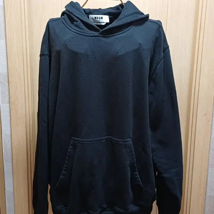 [BUNJANG] MSGM Black Hoodie XL / MSGM 엠세스지엠 블랙 후드티 XL