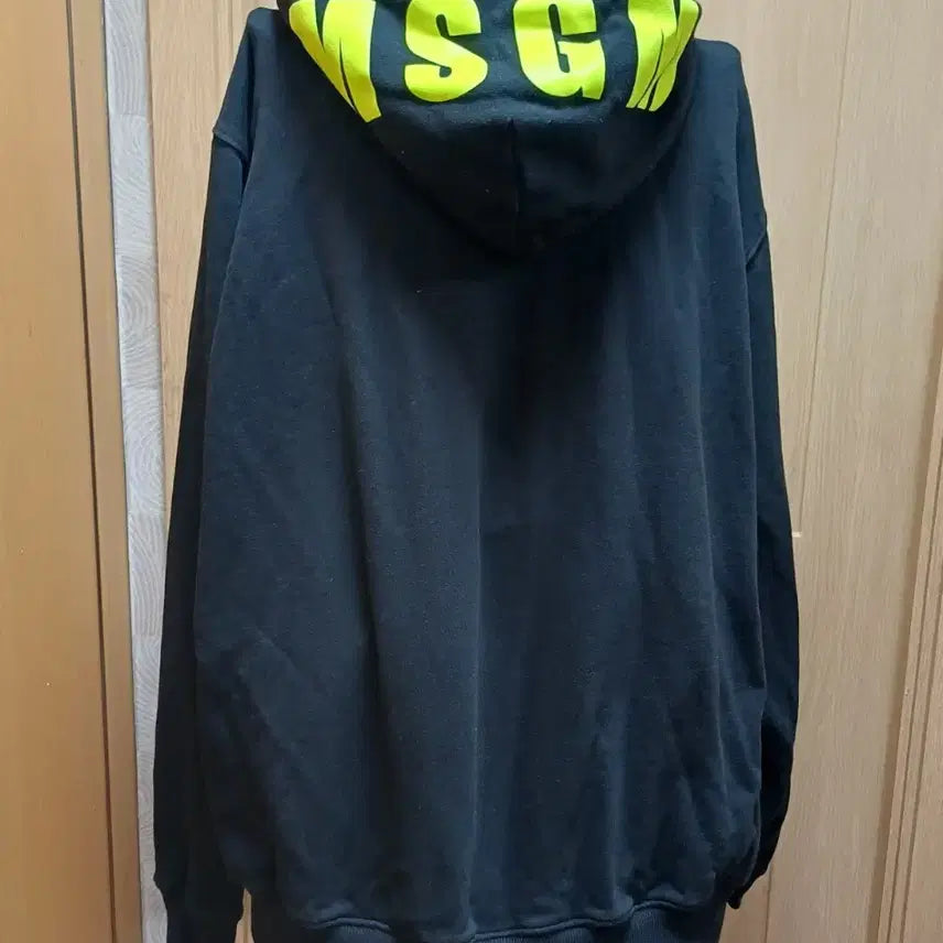 [BUNJANG] MSGM Black Hoodie XL / MSGM 엠세스지엠 블랙 후드티 XL