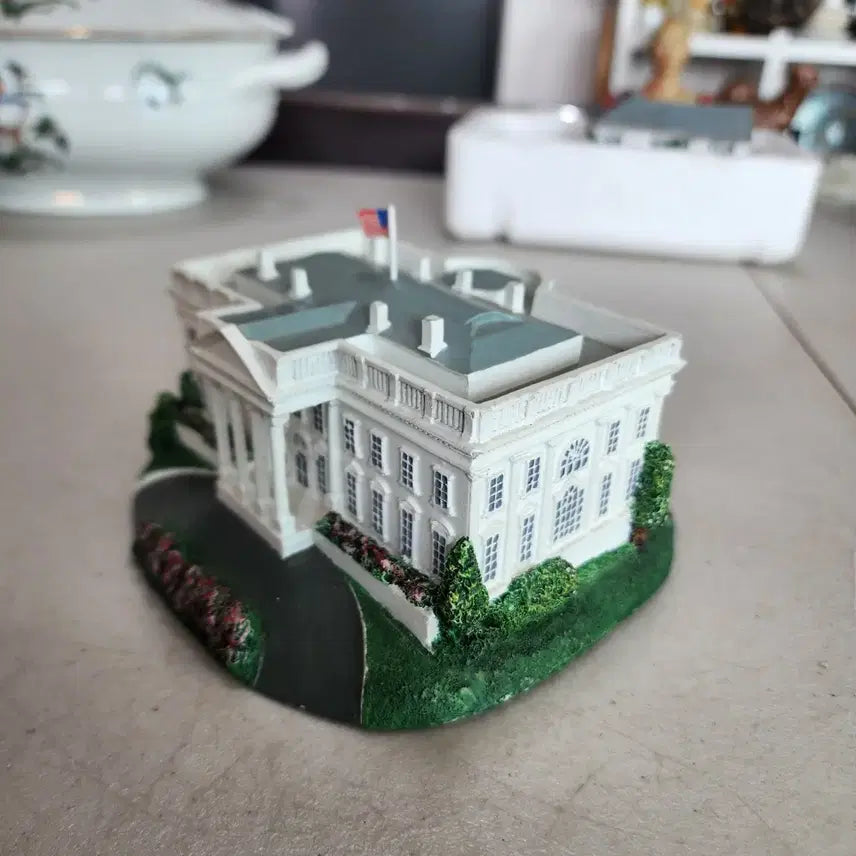 [BUNJANG] USA White House Washington DC Collection Statue / USA 백악관 워싱턴 DC 콜렉션 크기15cmX14.4cm 수지제질