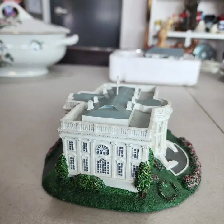 [BUNJANG] USA White House Washington DC Collection Statue / USA 백악관 워싱턴 DC 콜렉션 크기15cmX14.4cm 수지제질