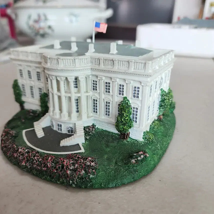 [BUNJANG] USA White House Washington DC Collection Statue / USA 백악관 워싱턴 DC 콜렉션 크기15cmX14.4cm 수지제질