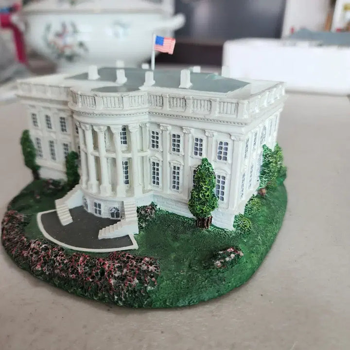 [BUNJANG] USA White House Washington DC Collection Statue / USA 백악관 워싱턴 DC 콜렉션 크기15cmX14.4cm 수지제질