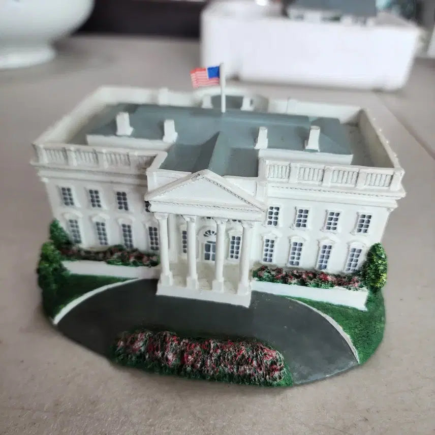 [BUNJANG] USA White House Washington DC Collection Statue / USA 백악관 워싱턴 DC 콜렉션 크기15cmX14.4cm 수지제질