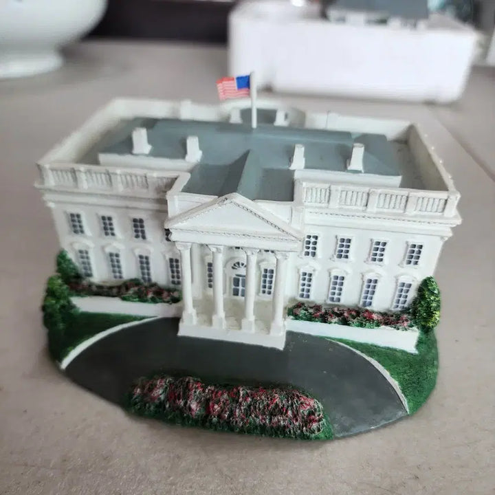 [BUNJANG] USA White House Washington DC Collection Statue / USA 백악관 워싱턴 DC 콜렉션 크기15cmX14.4cm 수지제질