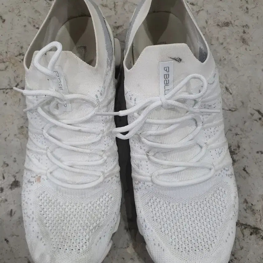 [BUNJANG] BALB BSR White Sneakers 275-280 / 비에이엘 발롭 BSR 화이트 운동화 275ㅡ280