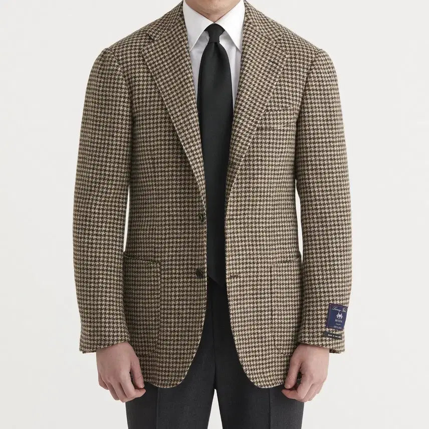 [BUNJANG] Ring Jacket Houndstooth Check Sports Coat / 링자켓 하운드투스 체크 자켓 48 링마에 등급