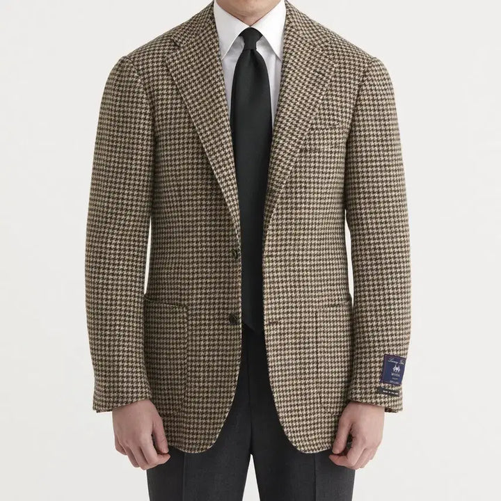 [BUNJANG] Ring Jacket Houndstooth Check Sports Coat / 링자켓 하운드투스 체크 자켓 48 링마에 등급