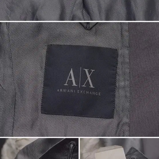 [BUNJANG] Armani Exchange Cotton Striped Blazer Jacket / 아르마니 (AX) 코튼 스트라이프 블레이저 자켓 (38R / 95+)