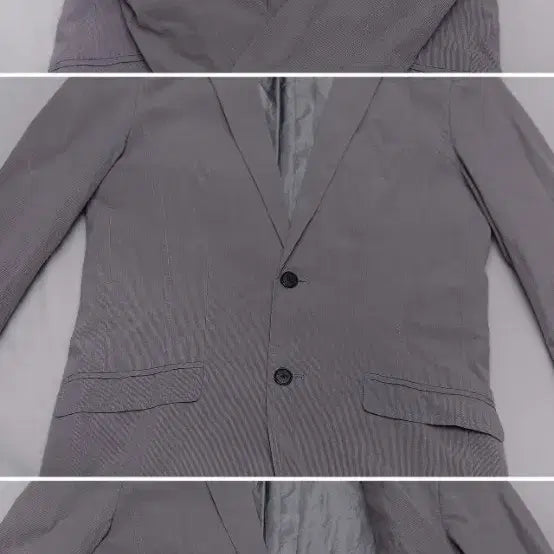 [BUNJANG] Armani Exchange Cotton Striped Blazer Jacket / 아르마니 (AX) 코튼 스트라이프 블레이저 자켓 (38R / 95+)