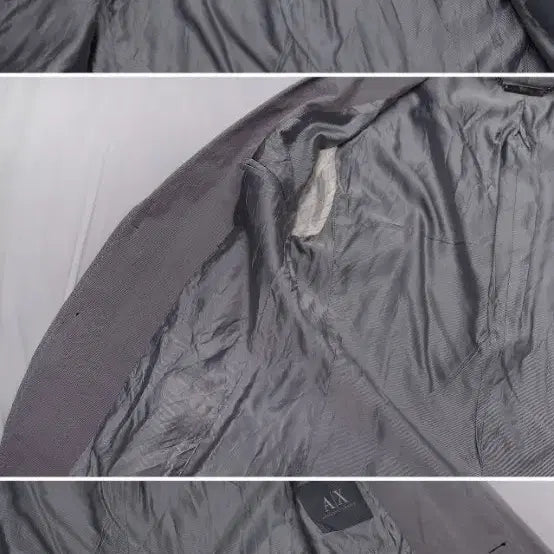 [BUNJANG] Armani Exchange Cotton Striped Blazer Jacket / 아르마니 (AX) 코튼 스트라이프 블레이저 자켓 (38R / 95+)