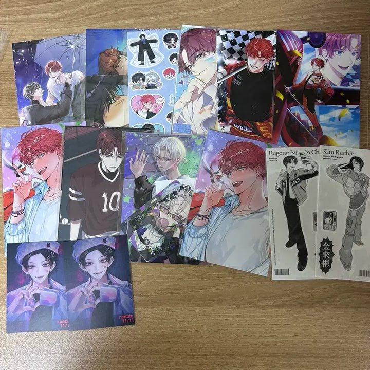 [BUNJANG] Debut or Die Cha Yu Jin &amp; Kim Rae Bin Bundle Set Goods / 데못죽 차유진 김래빈 윶랩 굿즈 등 일괄 양도