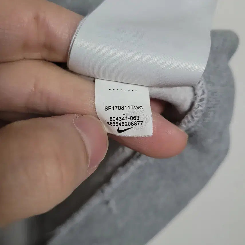 [BUNJANG] Nike Swoosh Sweatshirt (Gray, L) / (L) NIKE 나이키 스우시 맨투맨 그레이 약기모