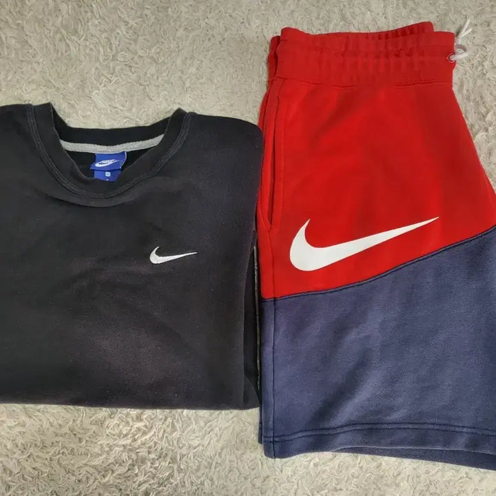 [BUNJANG] Nike Long Sleeve T-Shirt &amp; Shorts Set / 나이키긴팔티셔츠&amp;나이키반바지(2Set..모두드림)~