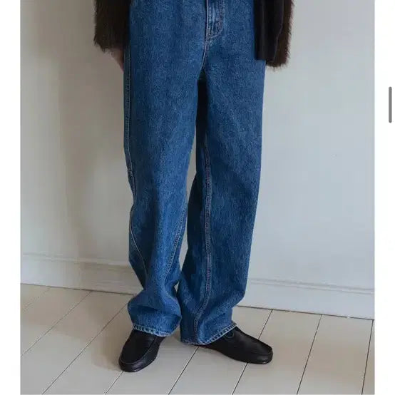 [BUNJANG] Tenue de Nîmes Vintage Blue Denim Jeans / 테누브 빈티지 블루 데님 s