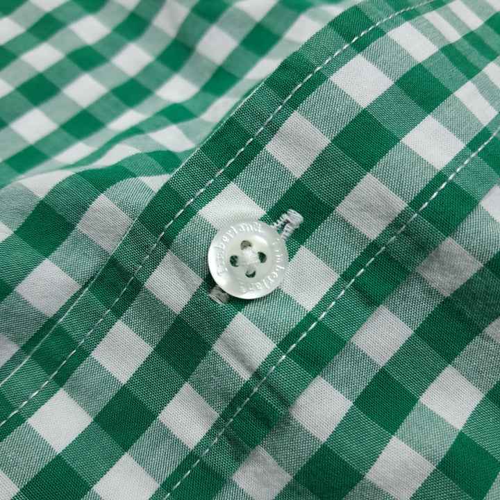[BUNJANG] Timberland Classic Gingham Check Shirt / CL730 XL 팀버랜드 클래식 깅엄체크 그린 셔츠 남방