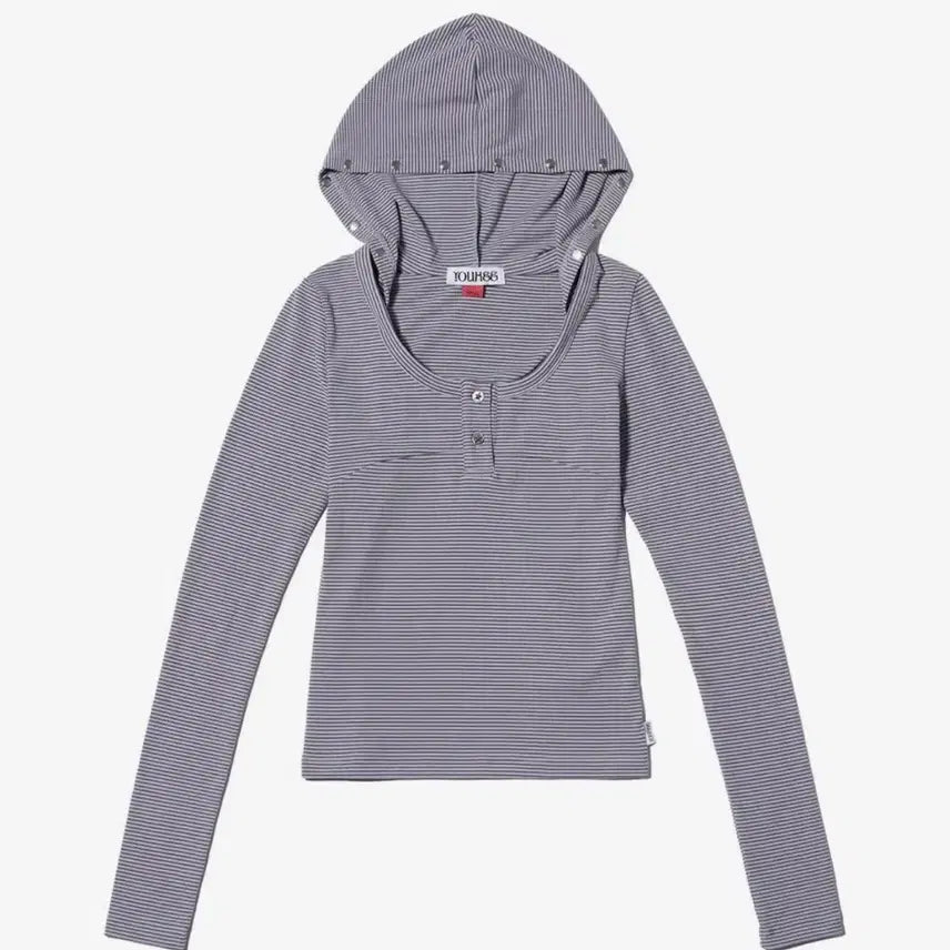 [BUNJANG] YooHee Hooded Sleeve Gray / 유희 후드슬리브 그레이