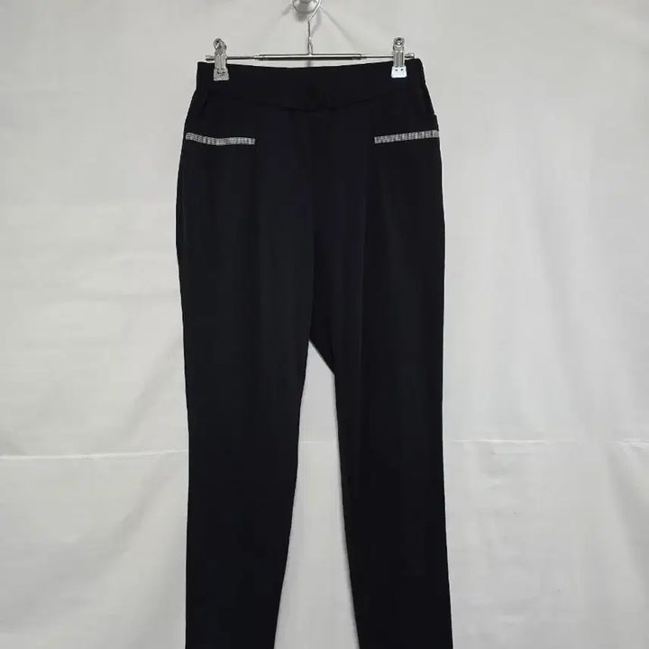 [BUNJANG] Black Check Point Bending Leggings (Women&