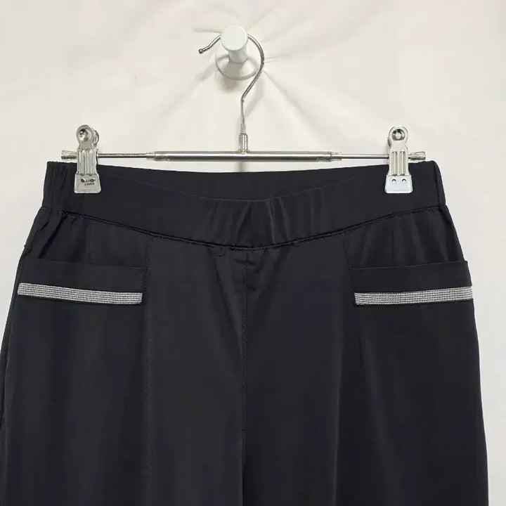[BUNJANG] Black Check Point Bending Leggings (Women&