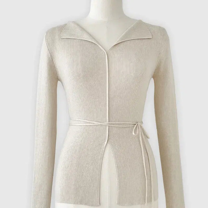 [BUNJANG] The J. Soo Taupe Collar Knit / 더제이수 토프 카라 니트