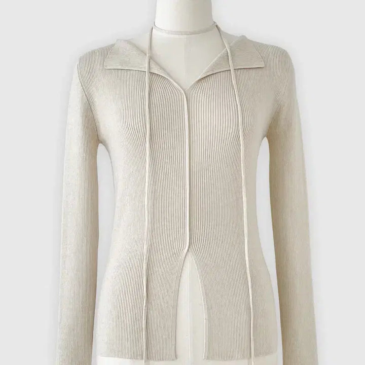[BUNJANG] The J. Soo Taupe Collar Knit / 더제이수 토프 카라 니트