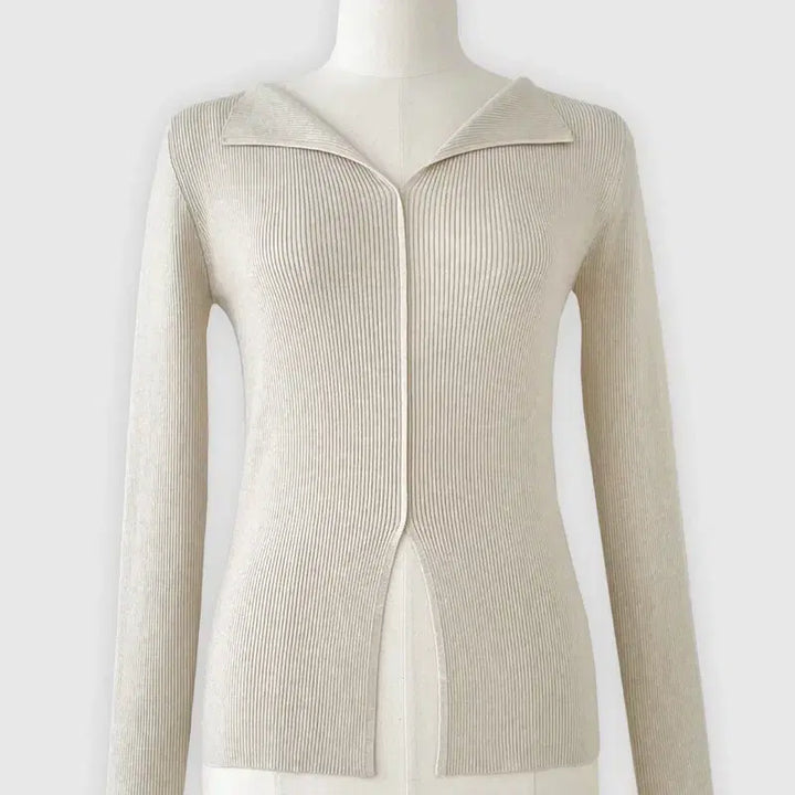 [BUNJANG] The J. Soo Taupe Collar Knit / 더제이수 토프 카라 니트