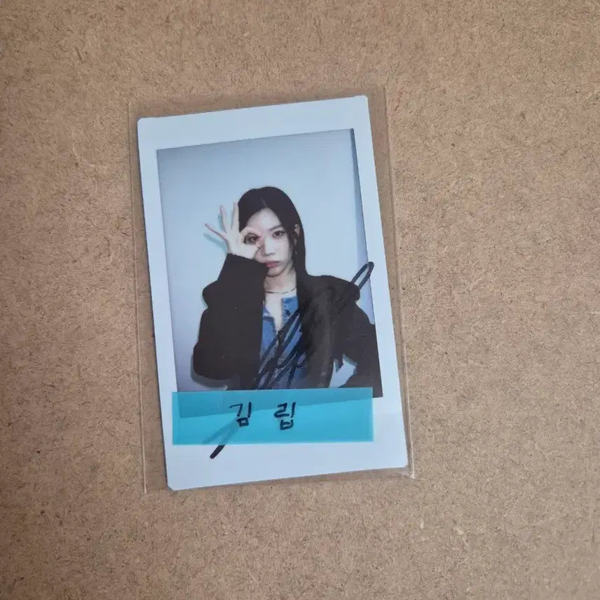 [BUNJANG] ARTMS Kim Lip Signed Polaroid / ARTMS 김립 사인 폴라로이드