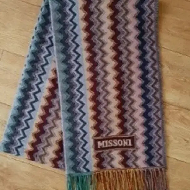 [BUNJANG] MISSONI Angela Missoni Knit Scarf / 명품 미쏘니(MISSONI 정품)색채의 마술 안젤라미소니만의 독특한 매력