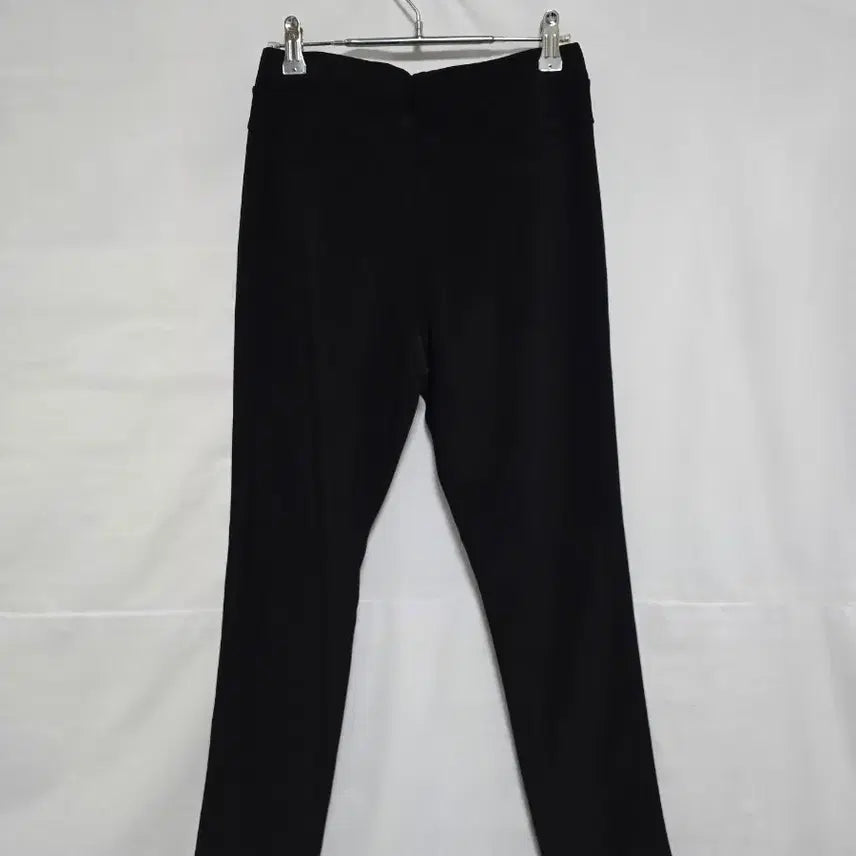 [BUNJANG] Black Slit Slacks Leggings Pants - Women&