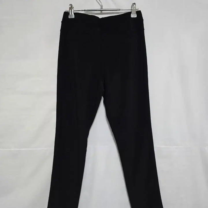 [BUNJANG] Black Slit Slacks Leggings Pants - Women&