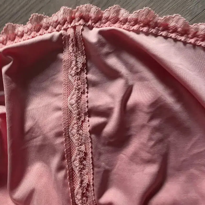 [BUNJANG] Pink Lace Panties / 레이스 핑크 팬티