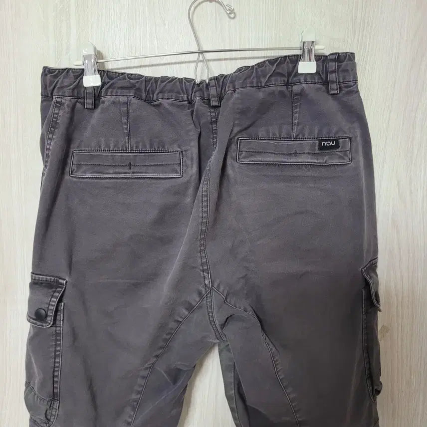 [BUNJANG] NAU USA Washed Black Cargo Jogger Pants / NAU USA 워시드 블랙 카고 조거 팬츠