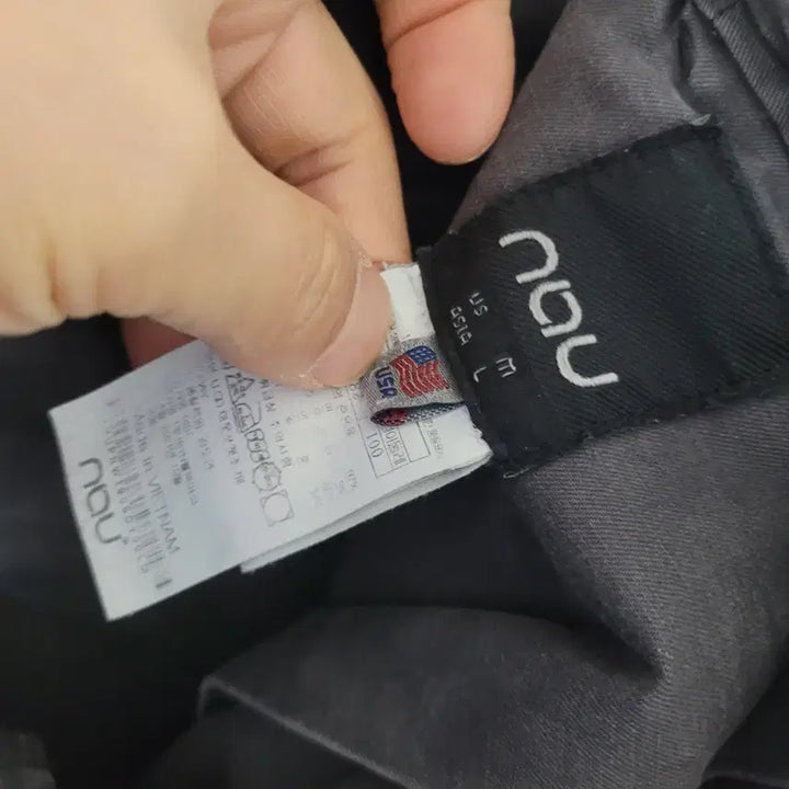 [BUNJANG] NAU USA Washed Black Cargo Jogger Pants / NAU USA 워시드 블랙 카고 조거 팬츠