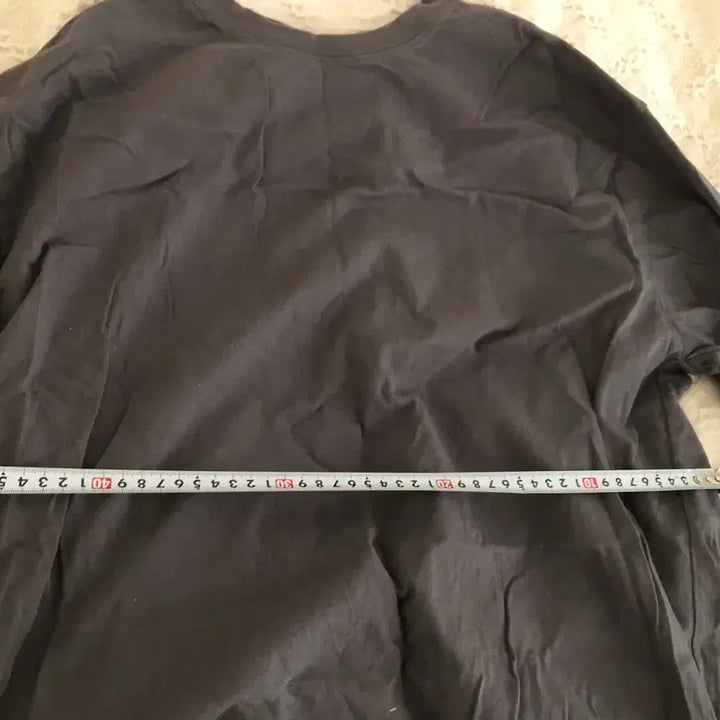[BUNJANG] Rambla 100% Cotton Round Neck T-shirt Charcoal XL / 람블라 순면 100티셔츠 라운드넥 챠콜 XL