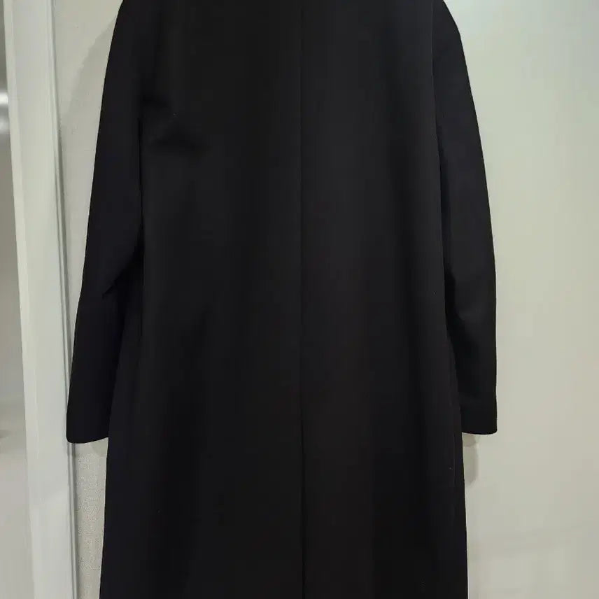 [BUNJANG] In Silence Cashmere Long Double Coat Black S / 인사일런스 캐시미어 롱 더블 코트 블랙 S 새제품