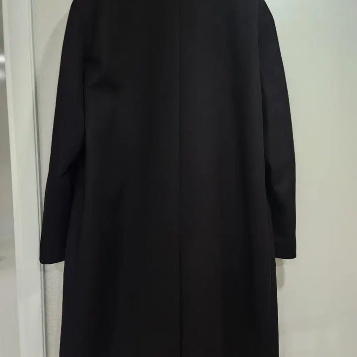 [BUNJANG] In Silence Cashmere Long Double Coat Black S / 인사일런스 캐시미어 롱 더블 코트 블랙 S 새제품