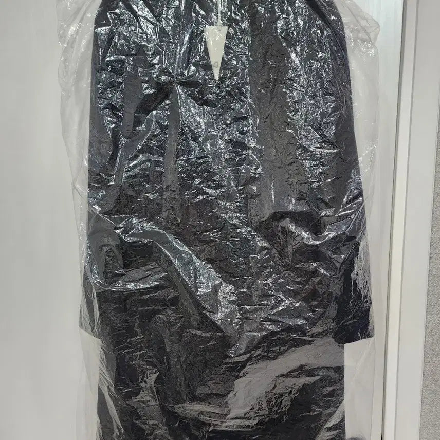 [BUNJANG] In Silence Cashmere Long Double Coat Black S / 인사일런스 캐시미어 롱 더블 코트 블랙 S 새제품
