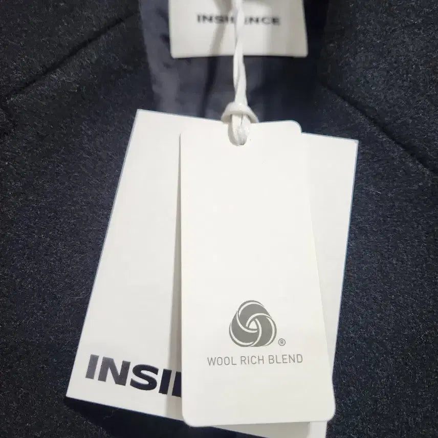 [BUNJANG] In Silence Cashmere Long Double Coat Black S / 인사일런스 캐시미어 롱 더블 코트 블랙 S 새제품