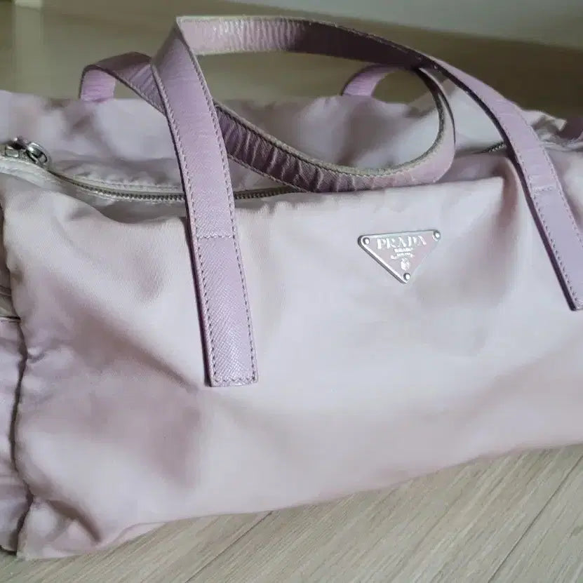 [BUNJANG] Prada Pocono Lavender Tote Bag / 프라다 포코노 라벤더 토트백+이너백