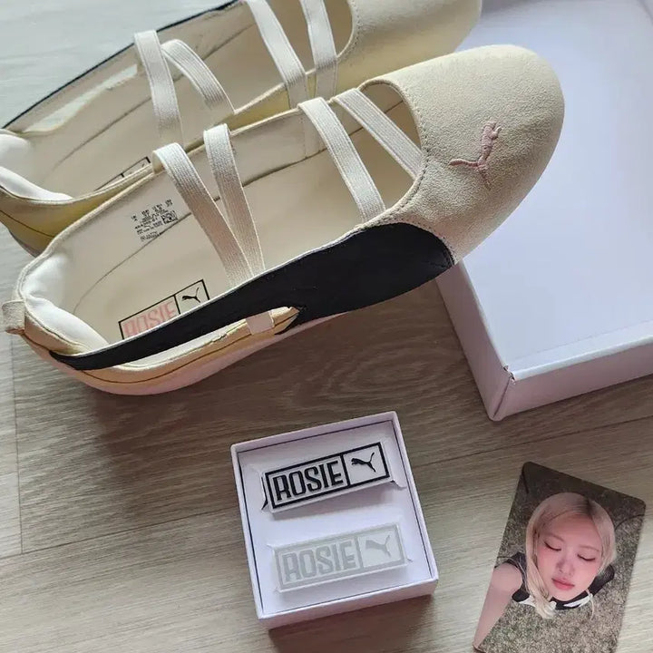 [SOLD OUT] 로제 퓨마 스피드캣 발렛 스웨이드 발레리나 메리제인