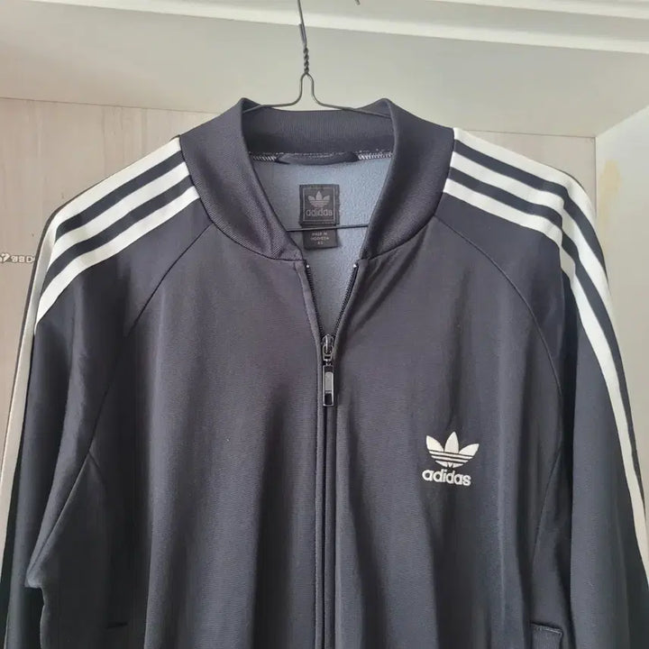 [BUNJANG] Adidas Three-Stripe Track Jacket Black / 아디다스 삼선 트랙 자켓 블랙