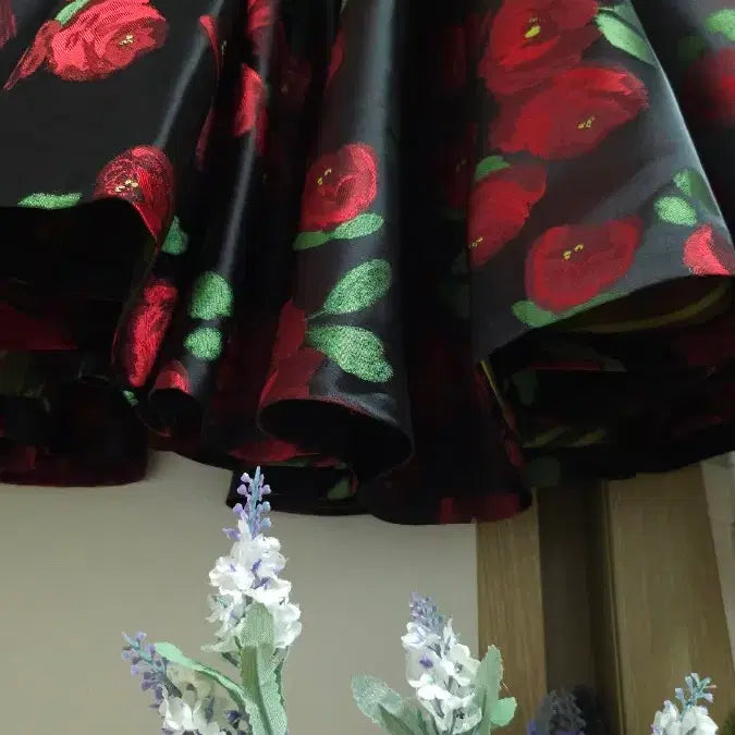 [BUNJANG] Senorita Silk Flare Long Skirt / 세뇨리따 실크100 실크 플레어 롱스커트 S 새상품