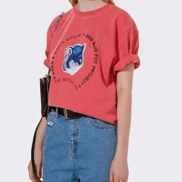 [BUNJANG] Maison Kitsune x ADER Error Triple Head T-shirt / 메종키츠네 x 아더에러 트리플헤드 반팔티 A2