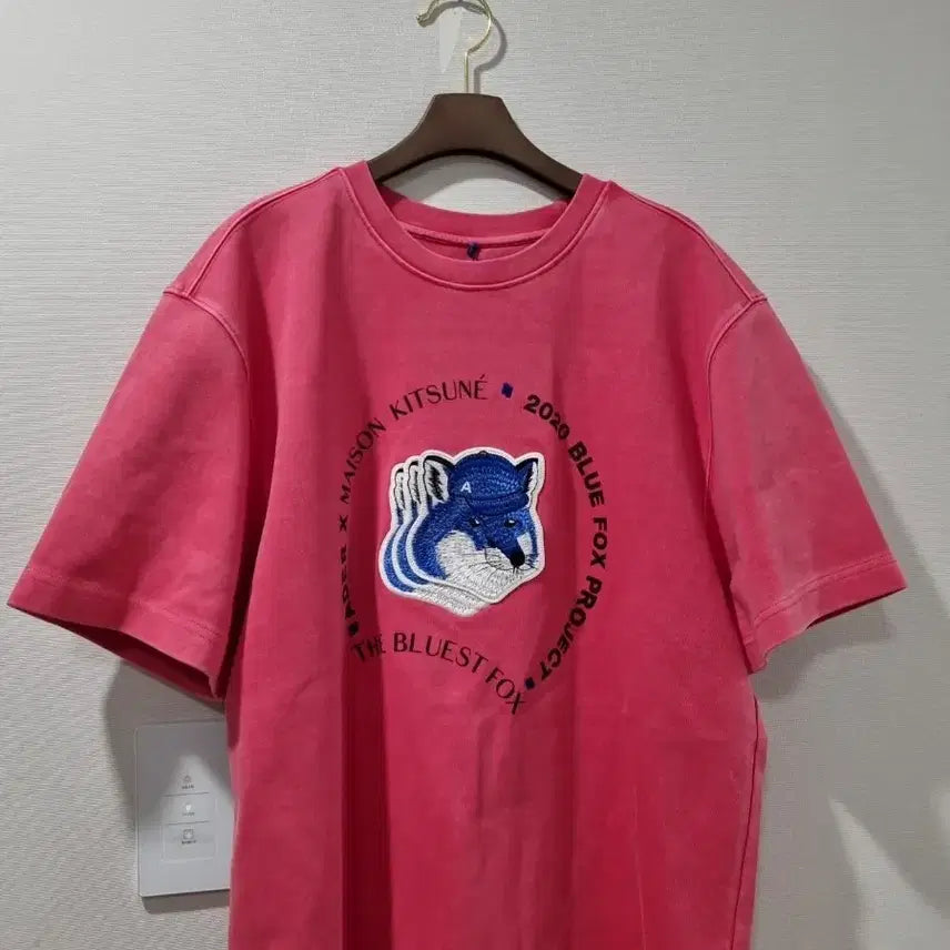 [BUNJANG] Maison Kitsune x ADER Error Triple Head T-shirt / 메종키츠네 x 아더에러 트리플헤드 반팔티 A2