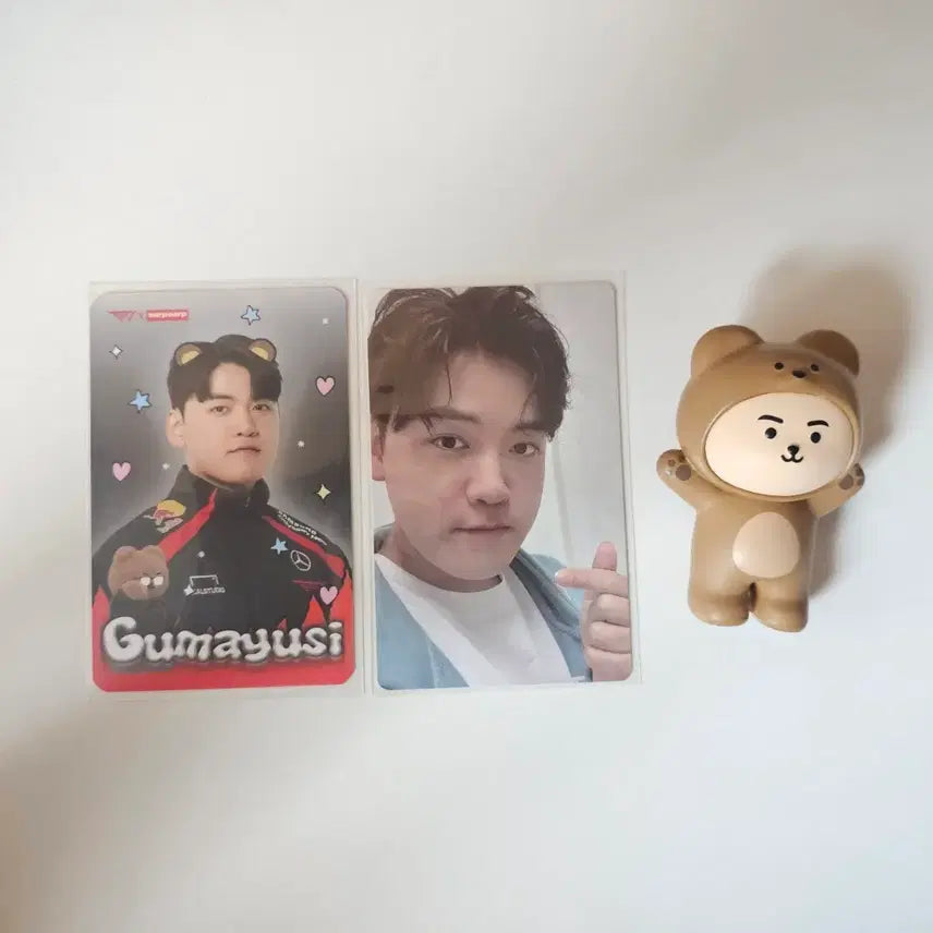 [BUNJANG] T1 Gumayusi Figure + 2 Photocards / 한화생명 구마유시 t1 티원 피규어 1개 + 포카 2장
