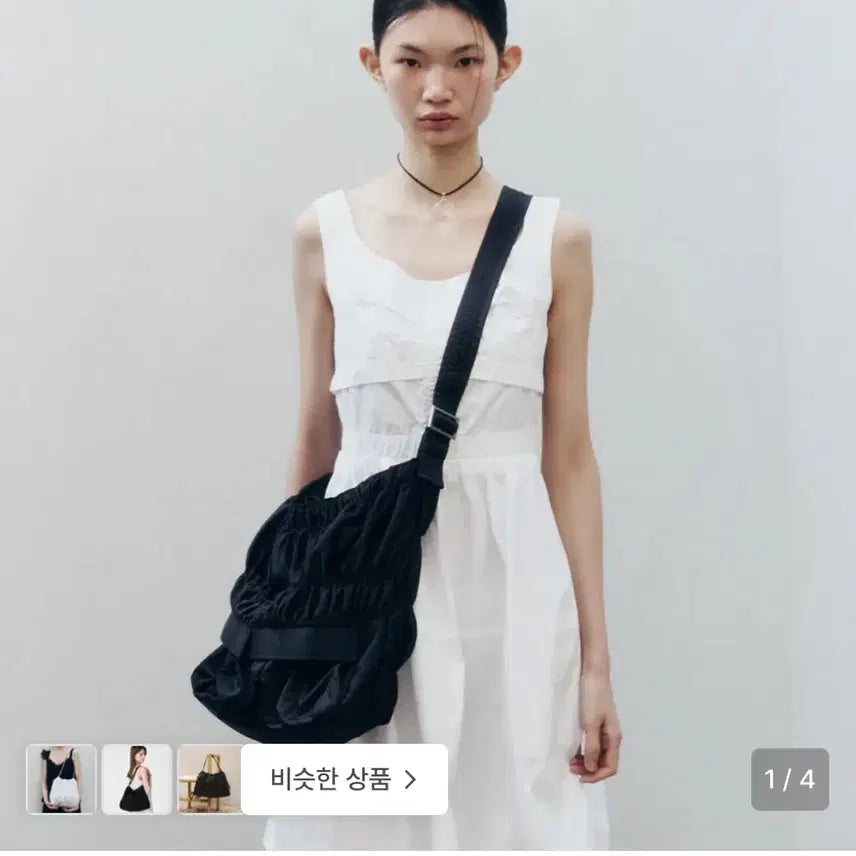 [SOLD OUT] 얀시시 페어리 호보백 블랙