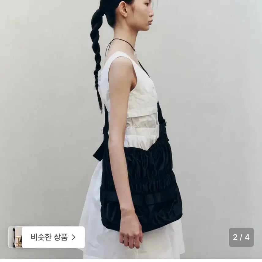 [SOLD OUT] 얀시시 페어리 호보백 블랙